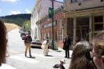 [GPR Members demonstrate Gold Panning in Central City, Colo.]